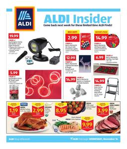 Aldi Insider Ad Nov 14–20, 2018