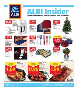 Aldi Insider Ad Nov 28 - Dec 4, 2018