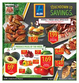 ALDI Weekly Ad February 1 - 7 2017