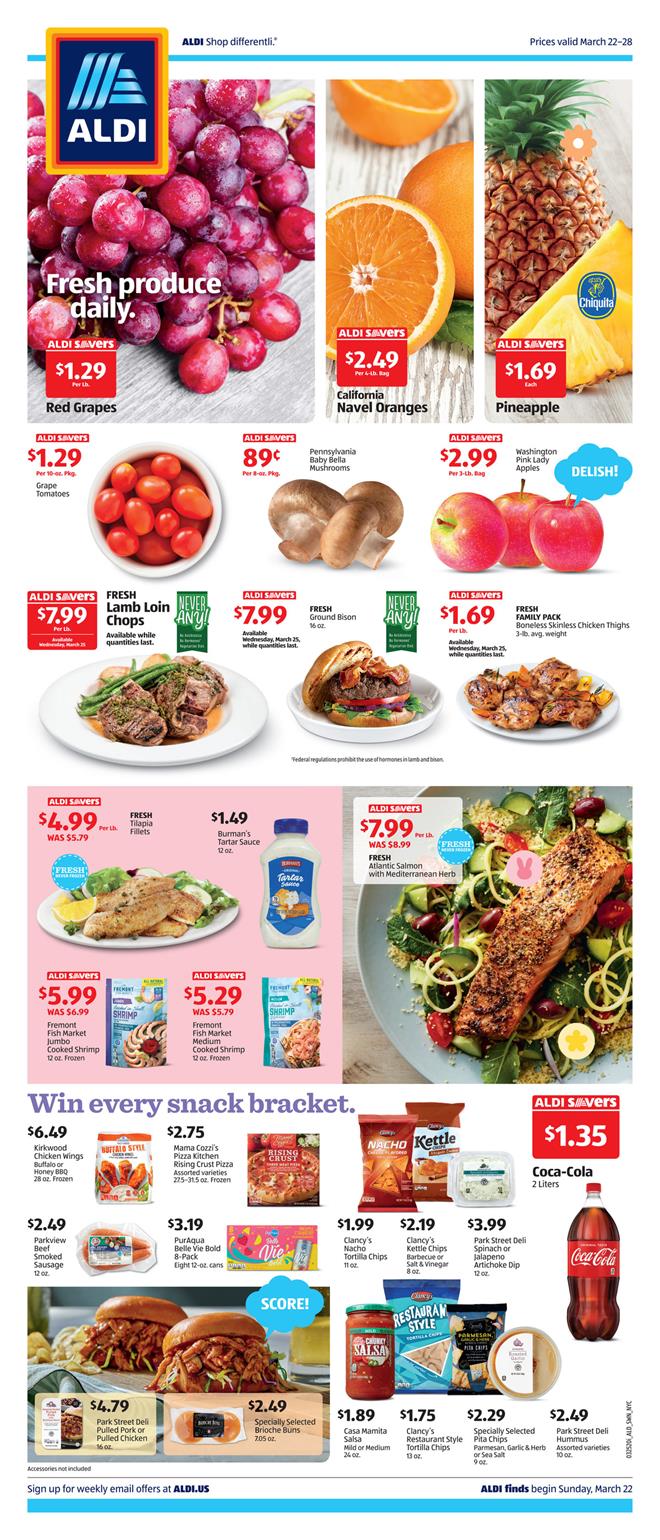 ALDI Weekly Ad Mar 22 28, 2020 WeeklyAds2