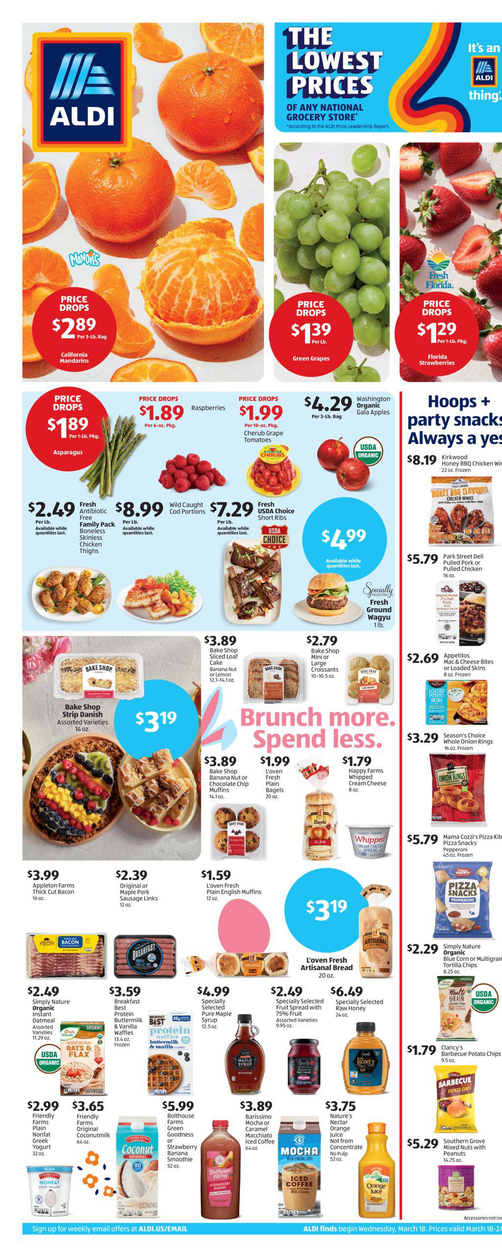 ALDI Weekly Ad March 18 - 24, 2026