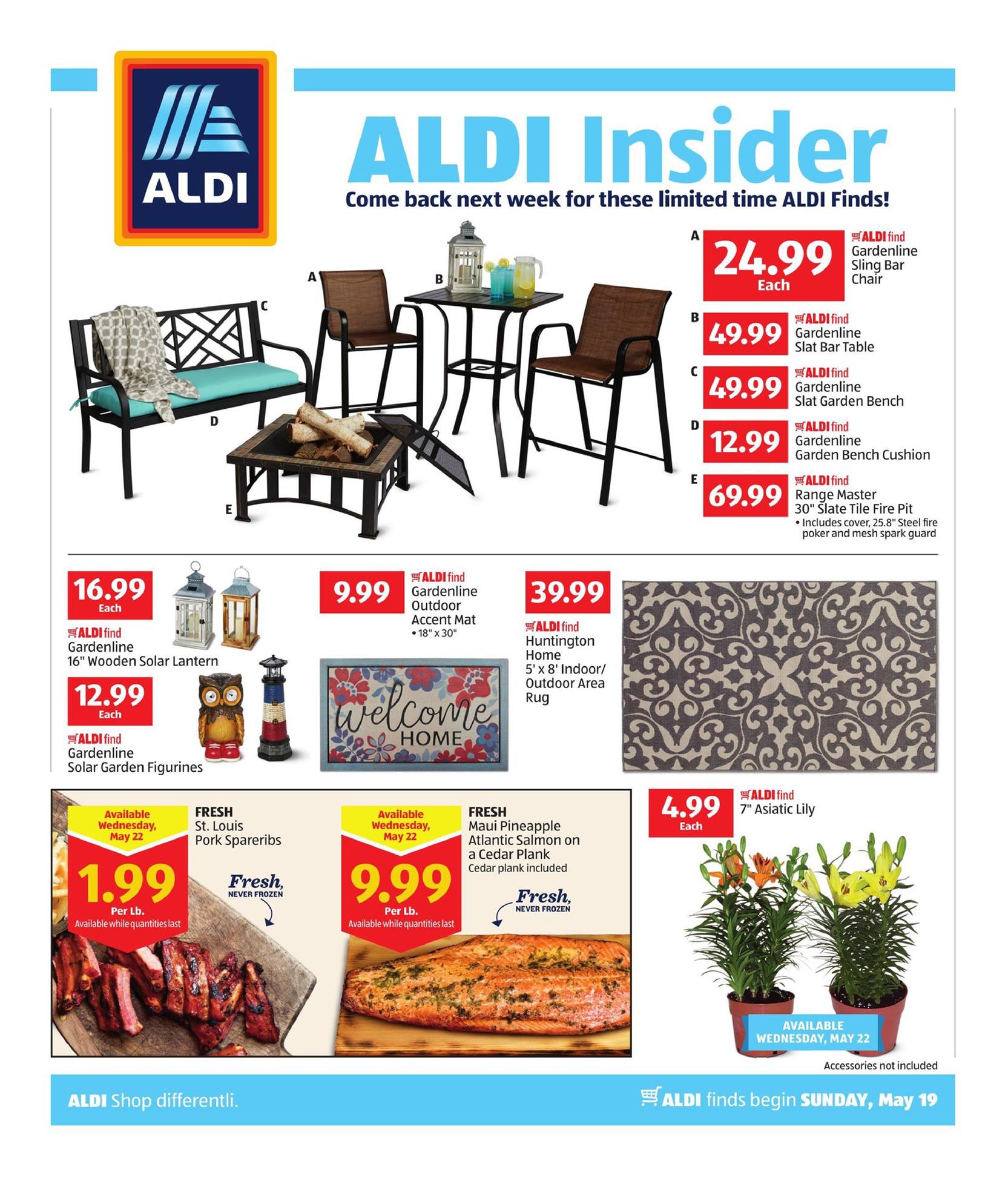 ALDI Weekly Ad May 19 - 25, 2019 - WeeklyAds2