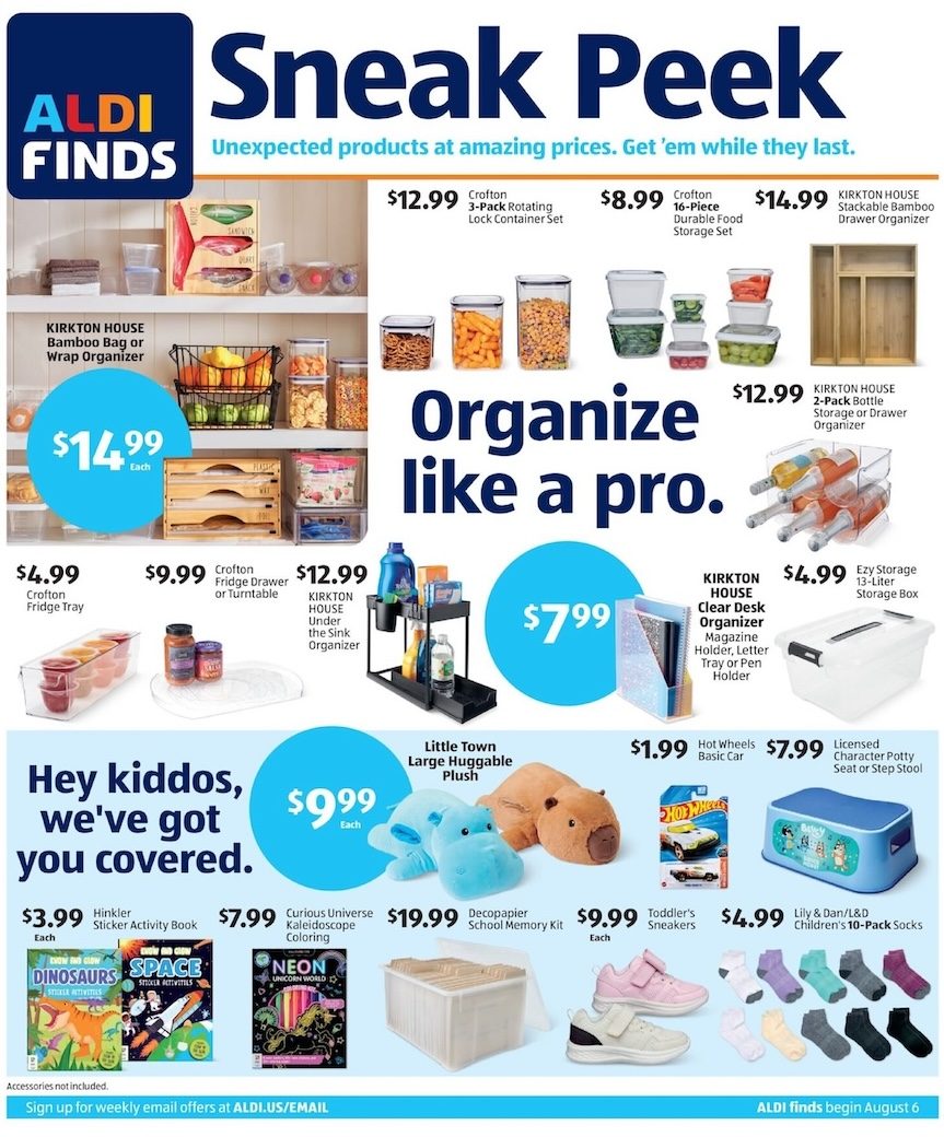 ALDI Weekly Ad Preview Aug 6 - 12, 2025 | WeeklyAds2