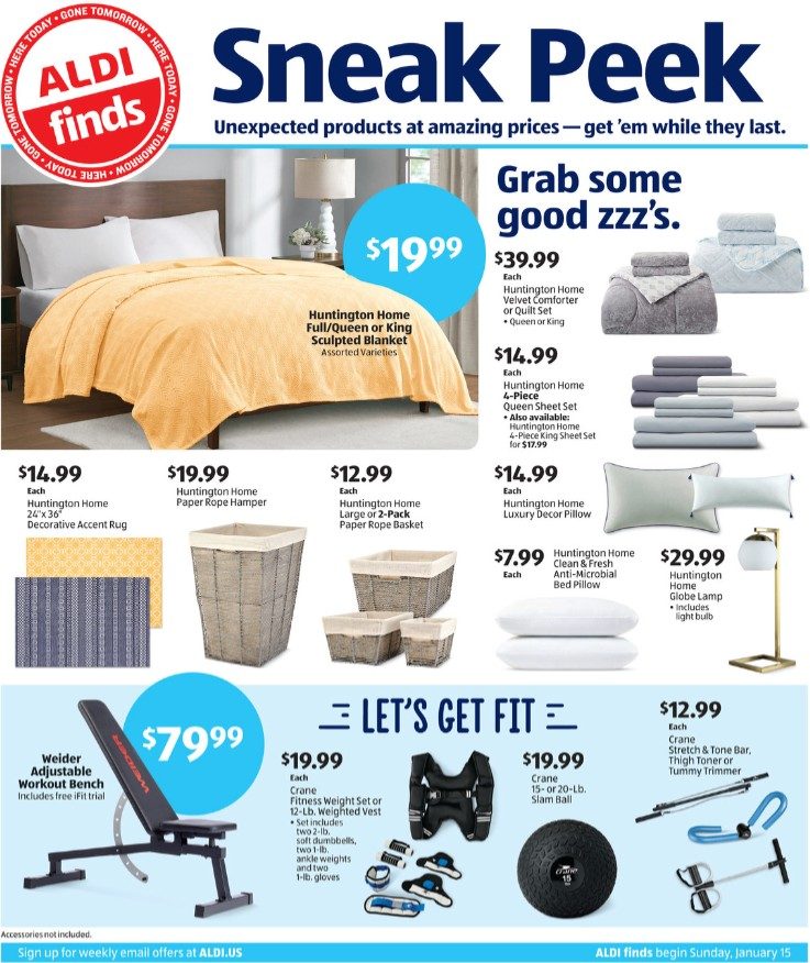 ALDI Weekly Ad Preview Jan 15 - 21, 2023 - WeeklyAds2