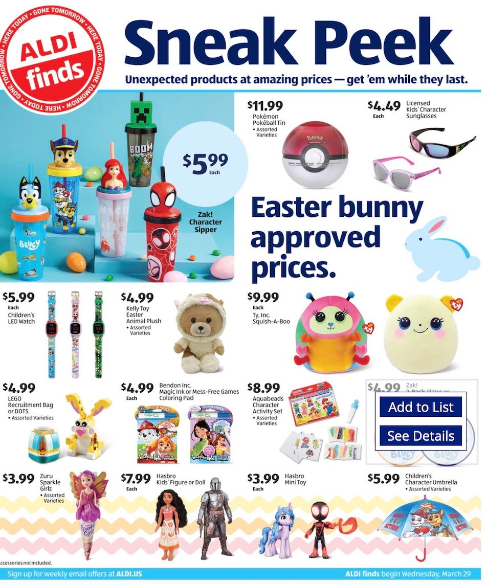 ALDI Weekly Ad Preview Mar 29 Apr 4, 2023 WeeklyAds2