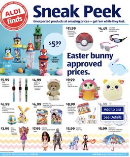 ALDI Weekly Ad Preview Mar 29 - Apr 4, 2023
