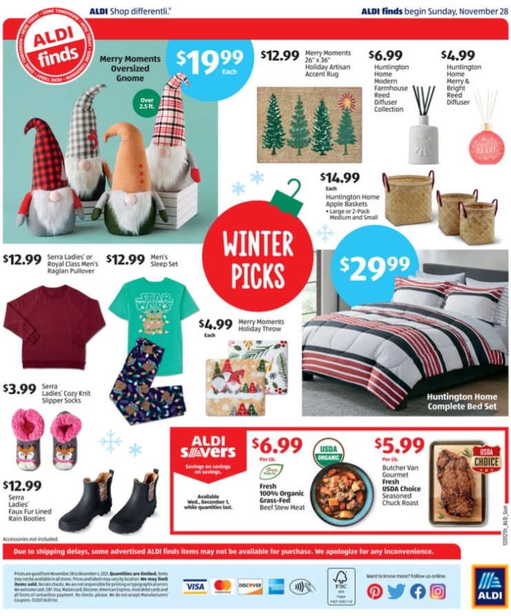 ALDI Weekly Ad Preview Nov 28 - Dec 4, 2021 - WeeklyAds2