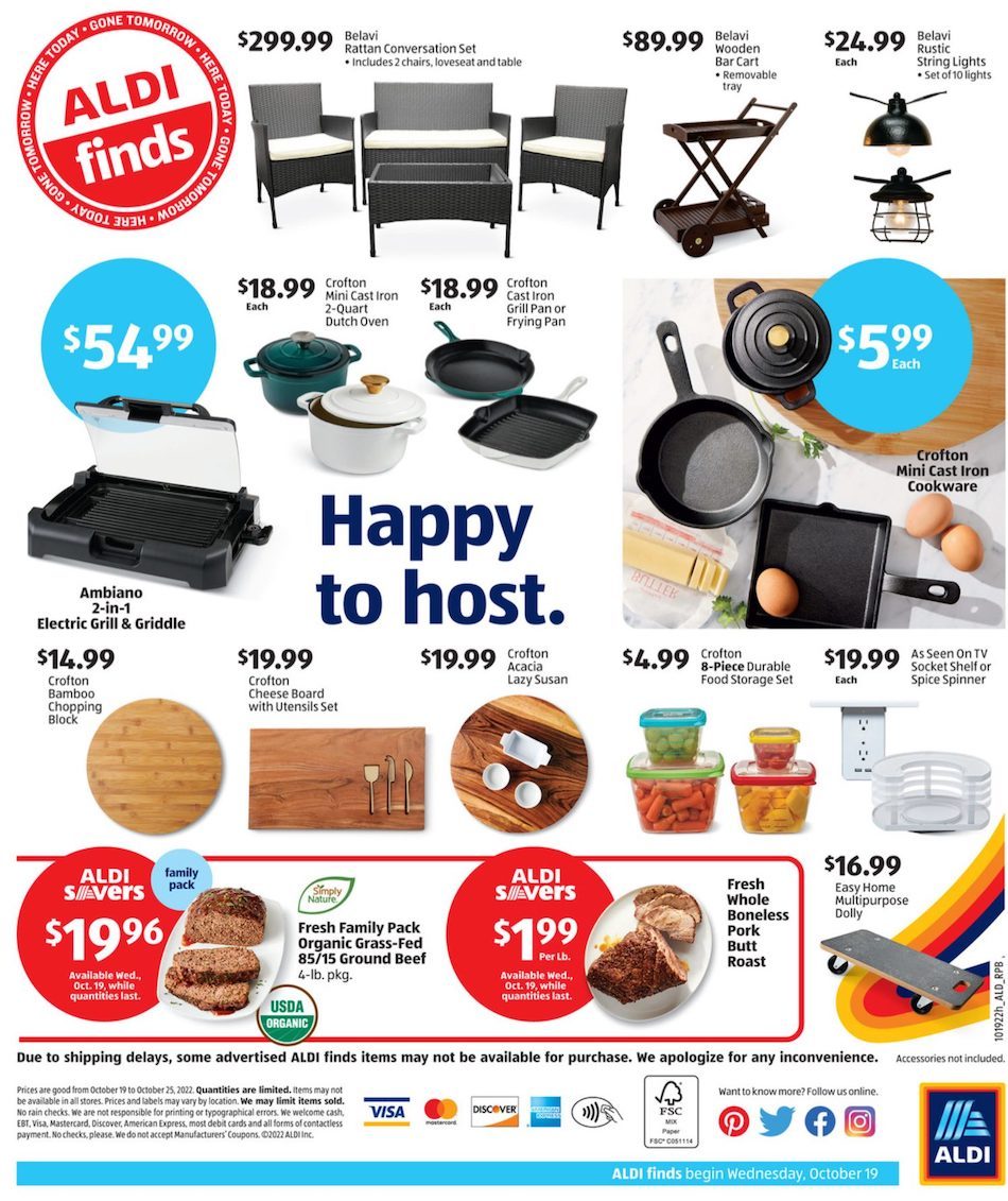 ALDI Weekly Ad Preview Oct 19 - 25, 2022 - WeeklyAds2