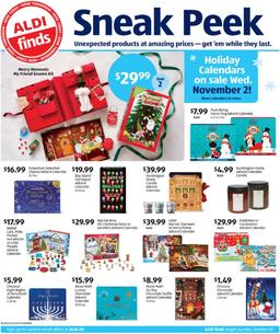 ALDI Weekly Ad Preview Oct 30 - Nov 5, 2022