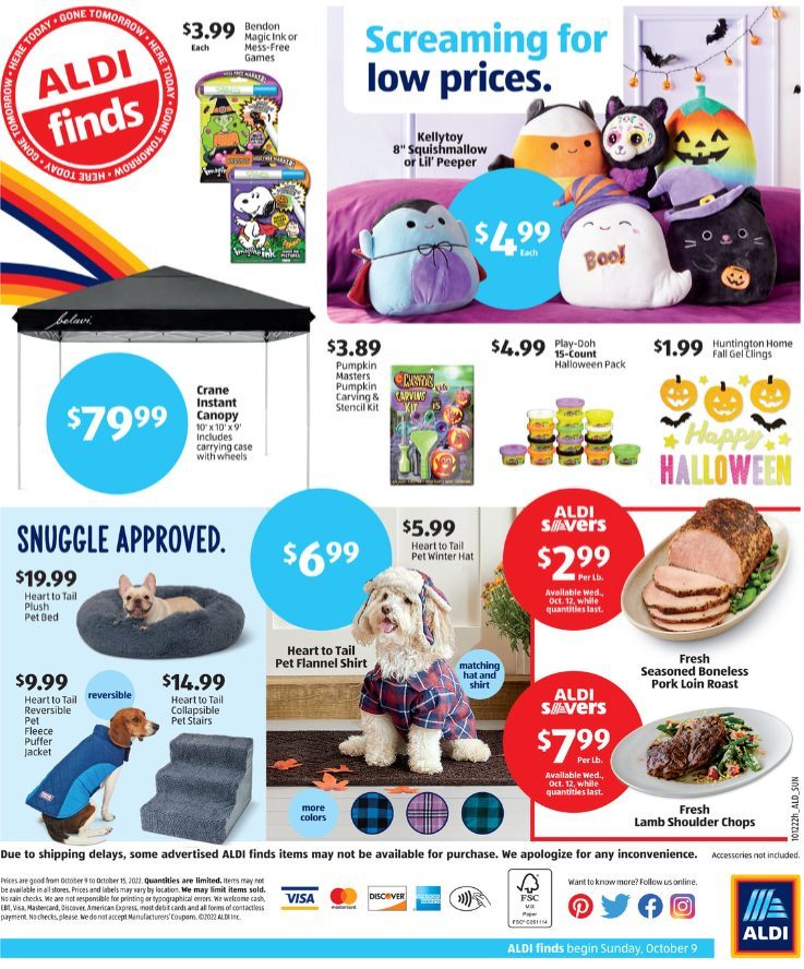 ALDI Weekly Ad Preview Oct 9 - 15, 2022 - WeeklyAds2