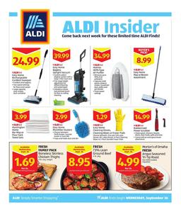 Aldi Insider Ad Sep 26 - Oct 2, 2018