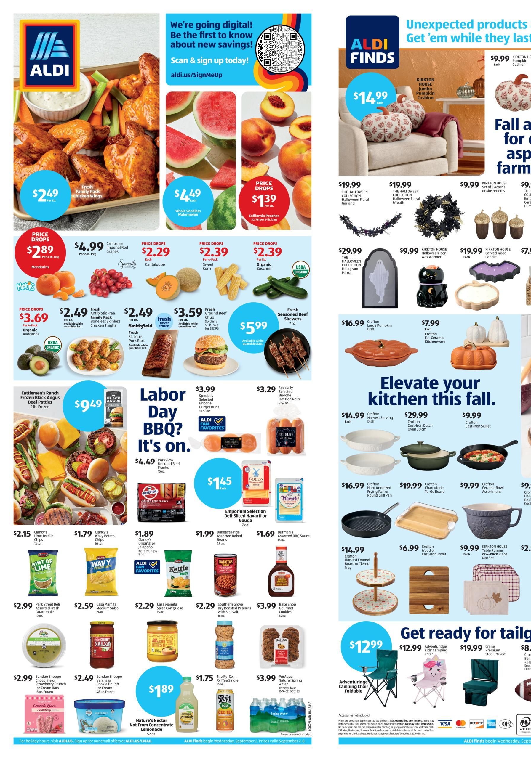 ALDI Weekly Ad September 2 - 8, 2026 page 1