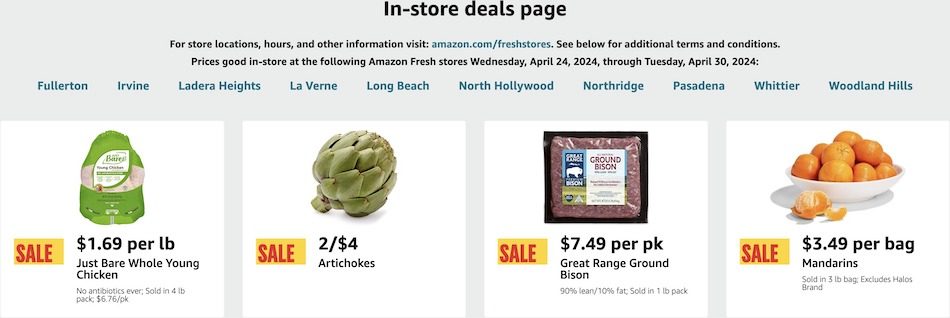 Amazon Fresh Weekly Ad