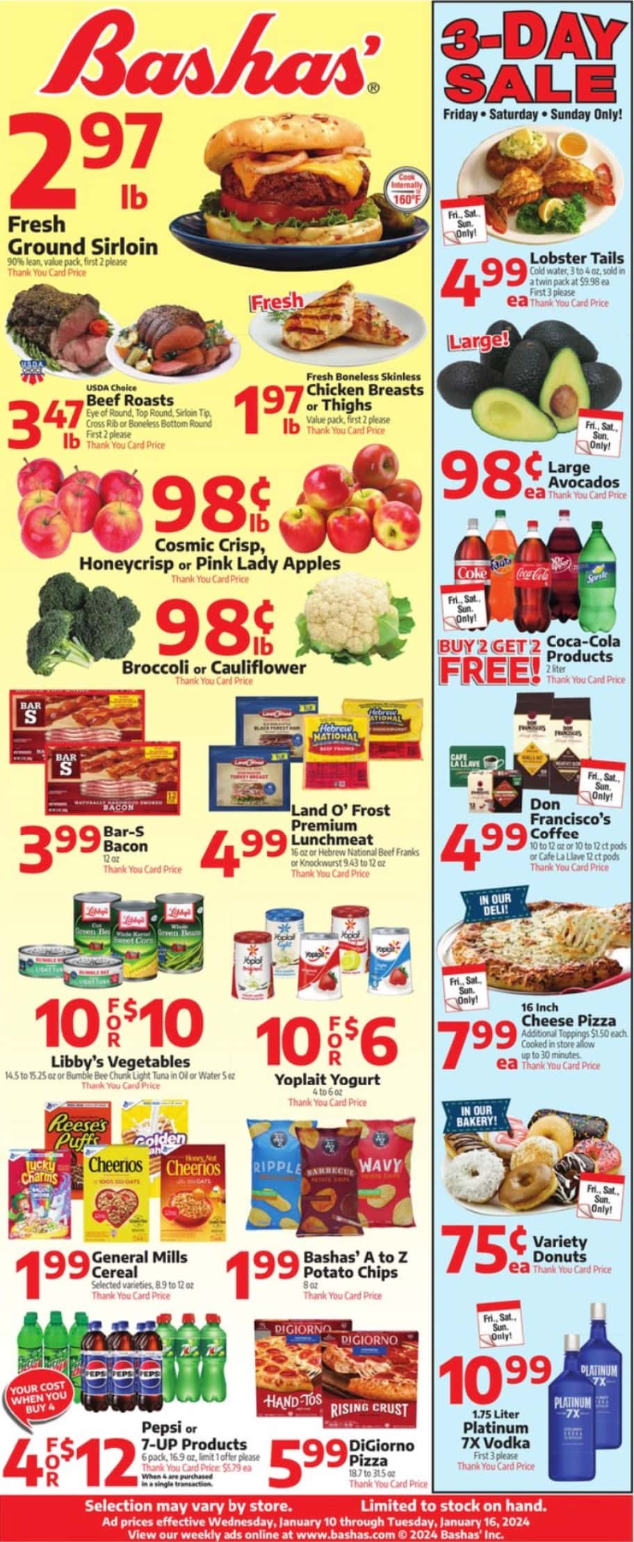 Bashas Weekly Ad Jan 10 16, 2024 WeeklyAds2