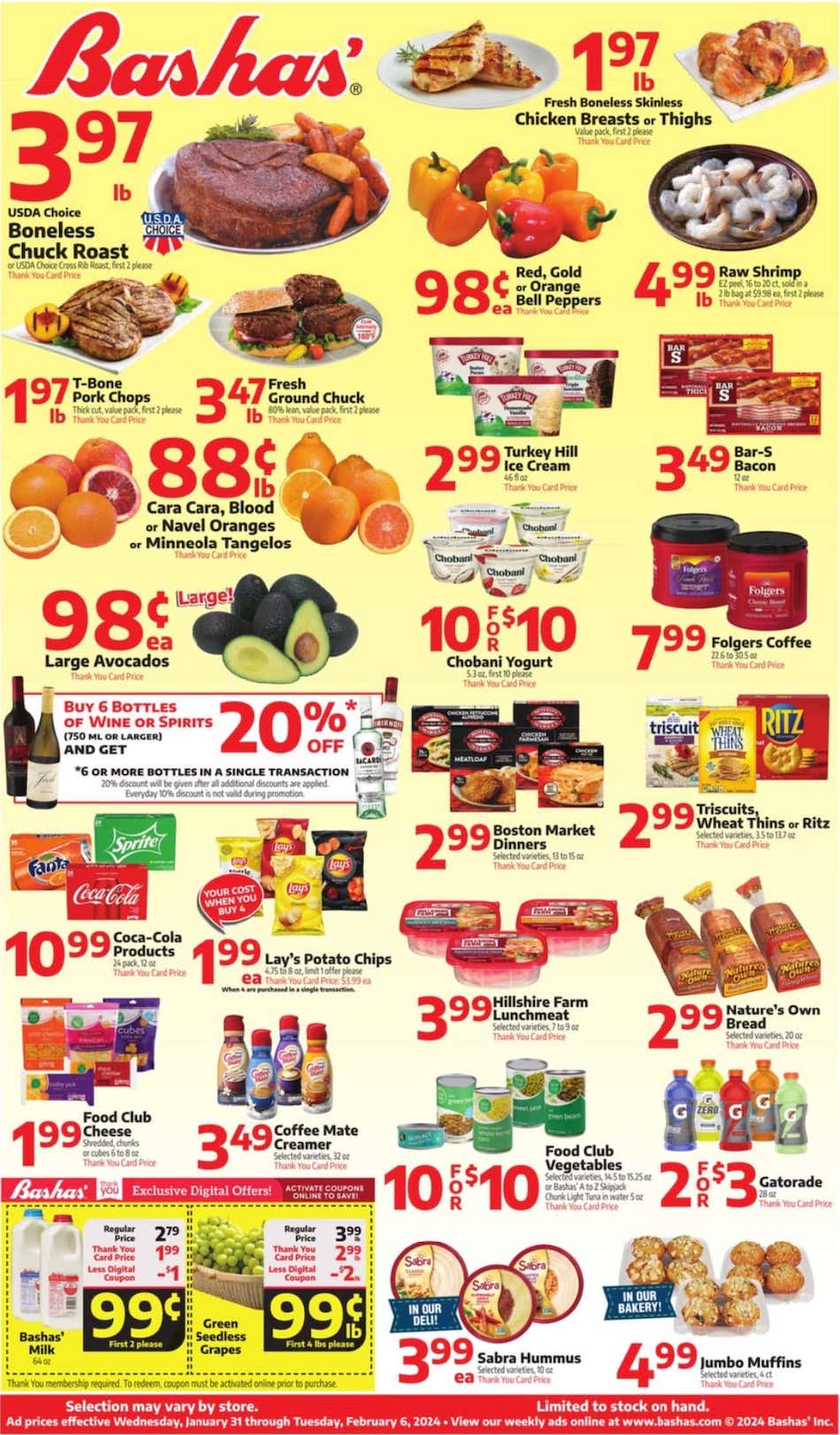 Bashas Weekly Ad Jan 31 Feb 6, 2024 WeeklyAds2