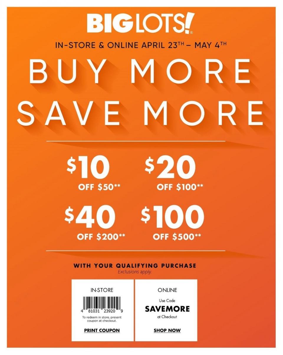 Big Lots Ad Apr 23 May 4, 2019 WeeklyAds2