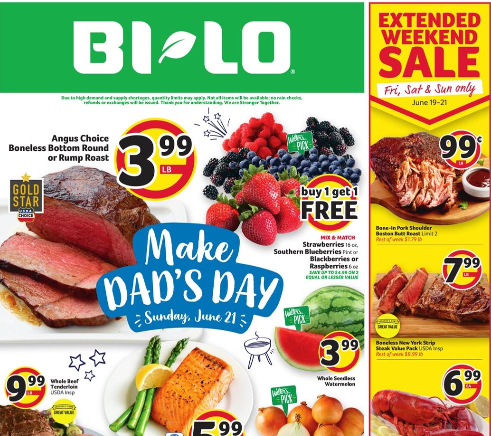 BiLo Weekly Ad Jun 24 - 30, 2020 - WeeklyAds2