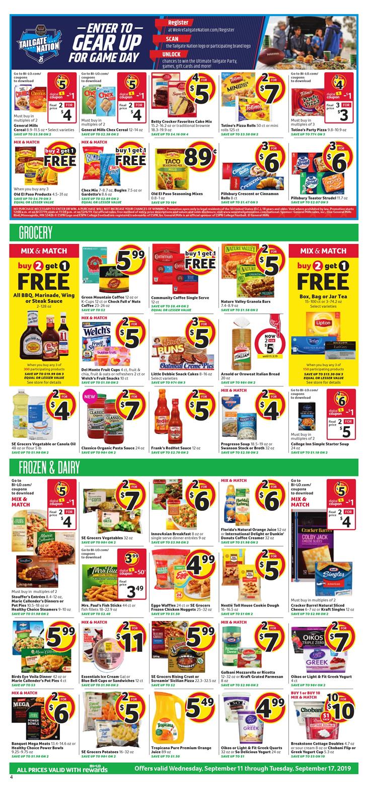 Bilo Weekly Ad Sep 11 - 17, 2019 - WeeklyAds2