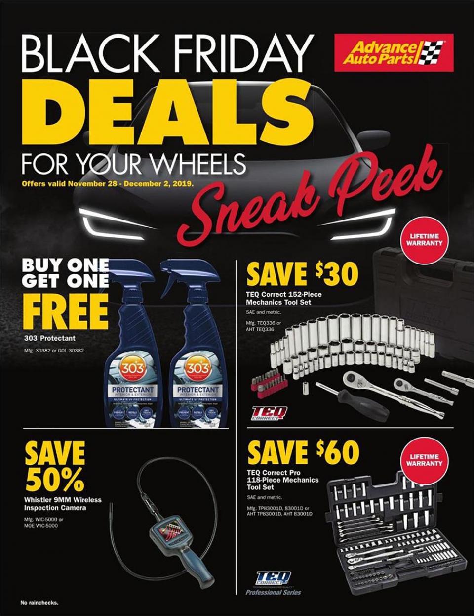 Acvance black friday ad