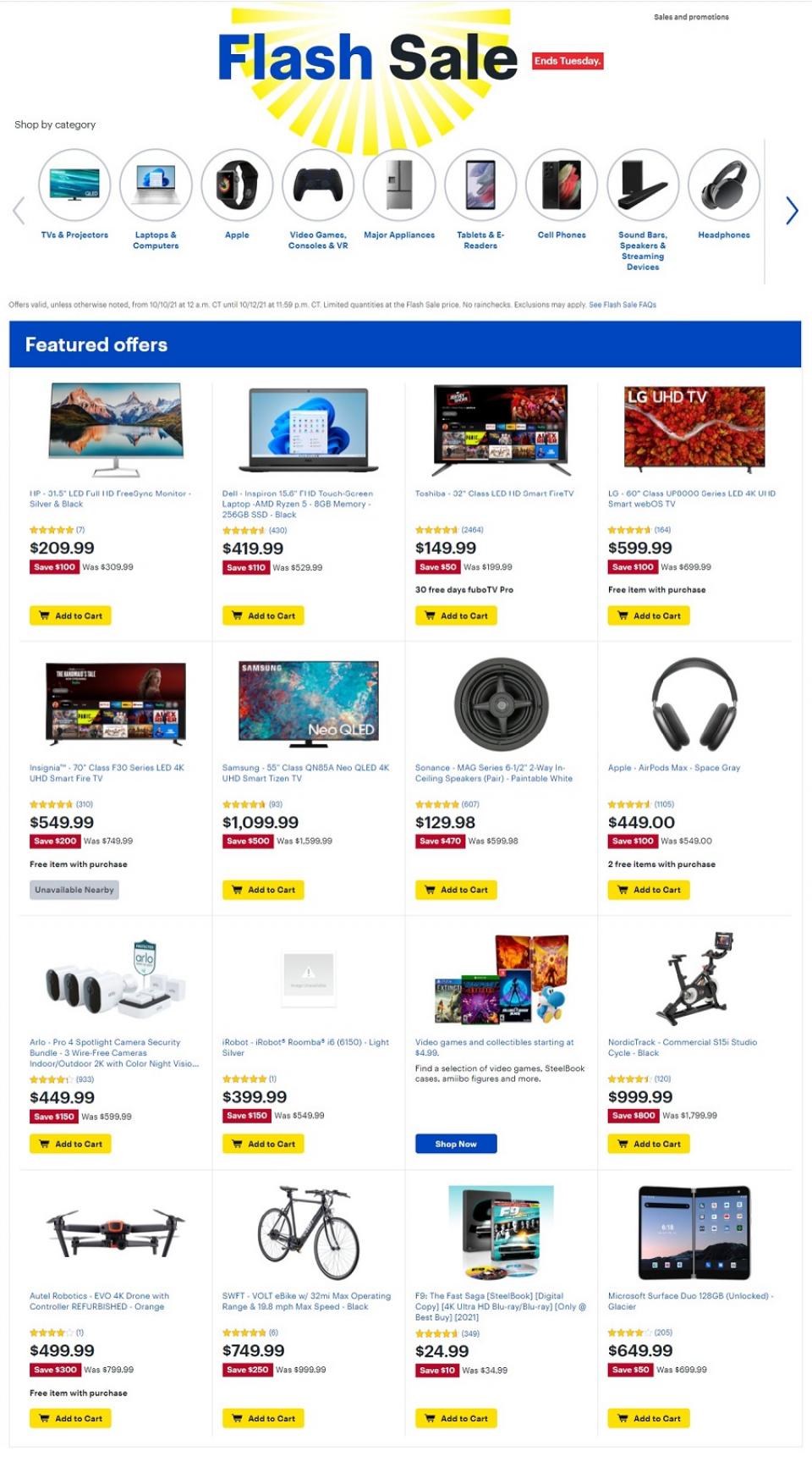 Best Buy PreBlack Friday Sale Ad 2021 WeeklyAds2
