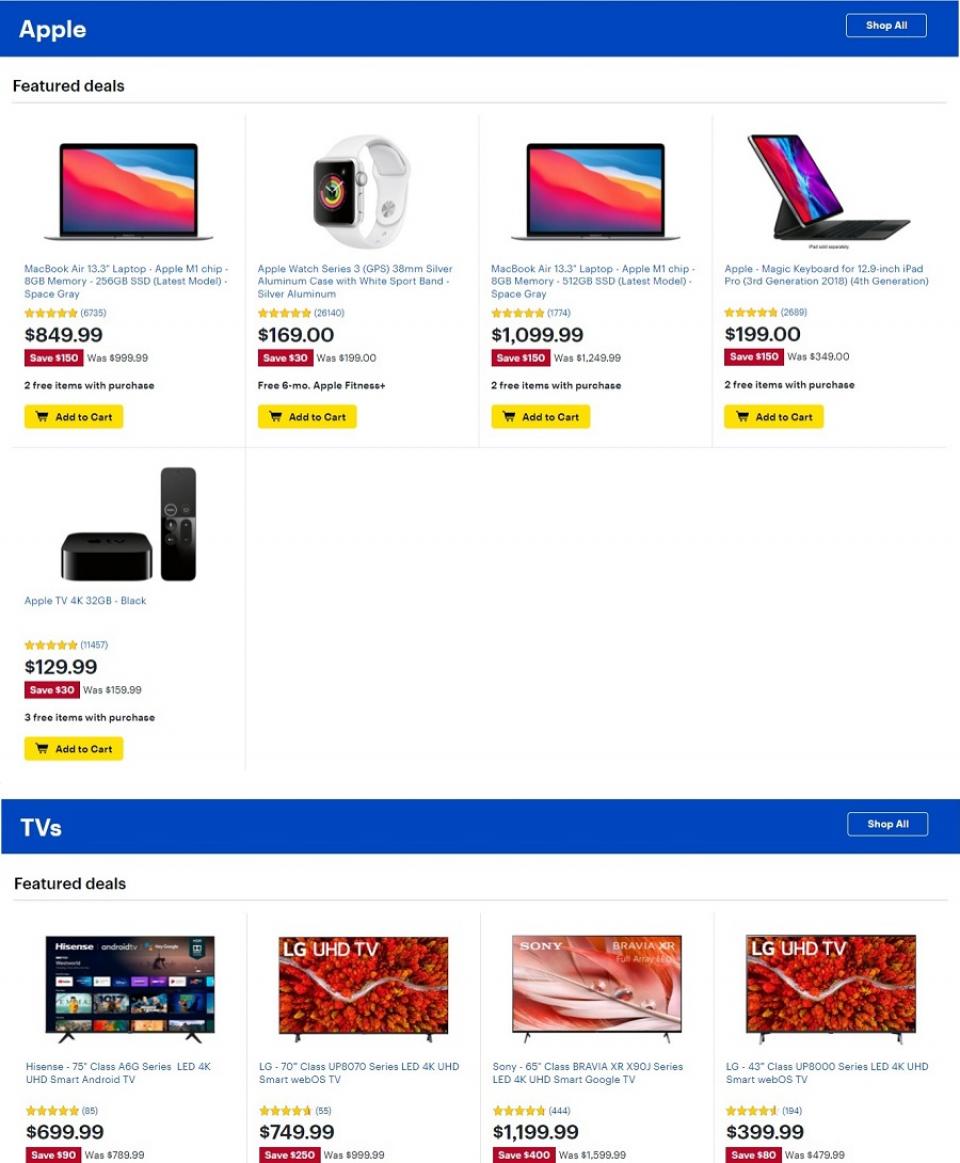Best Buy PreBlack Friday Sale Ad 2021 WeeklyAds2