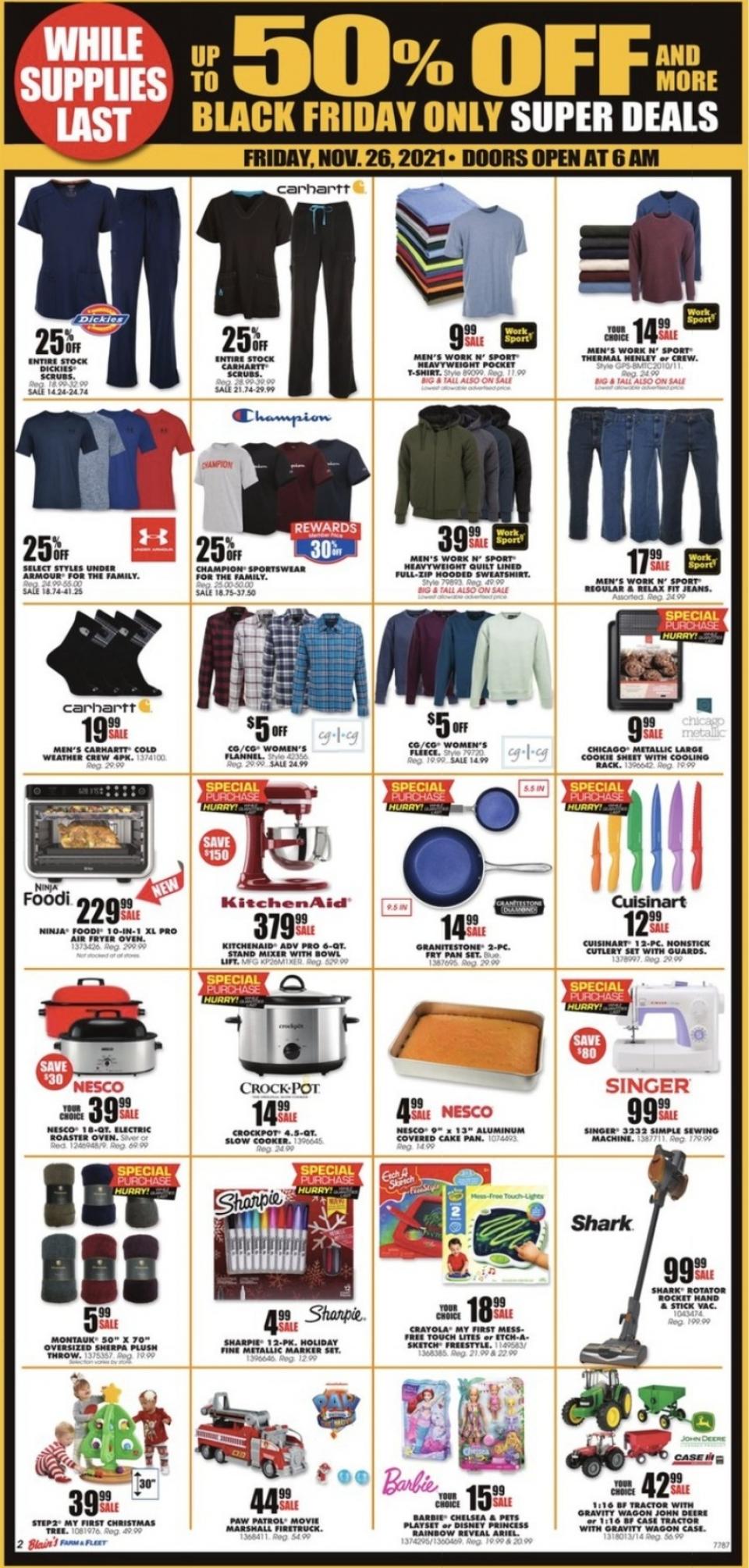 Blain's Farm & Fleet Black Friday Ad 2021 WeeklyAds2