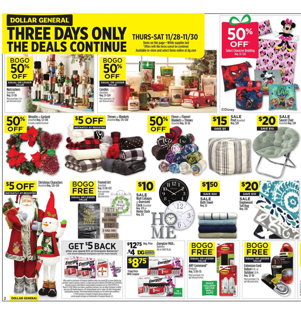 Dollar General Black Friday Ad 2019 - WeeklyAds2