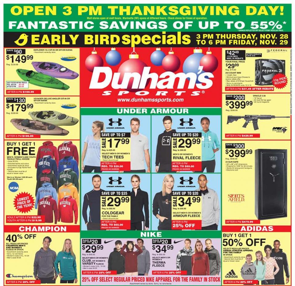 Dunham's Sports Black Friday Ad 2019 WeeklyAds2