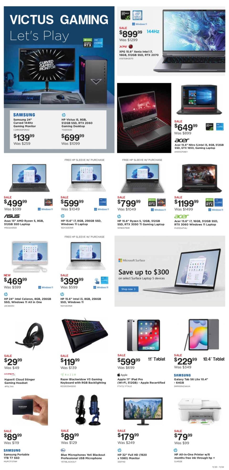 Electronics Express PreBlack Friday Ad 2022 WeeklyAds2