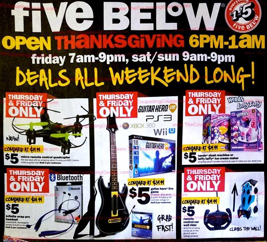 Five Below Black Friday Ad 2017 WeeklyAds2
