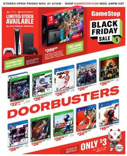 GameStop Black Friday Ad 2020