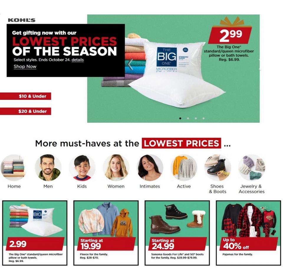 Kohl's PreBlack Friday Ad 2021 WeeklyAds2