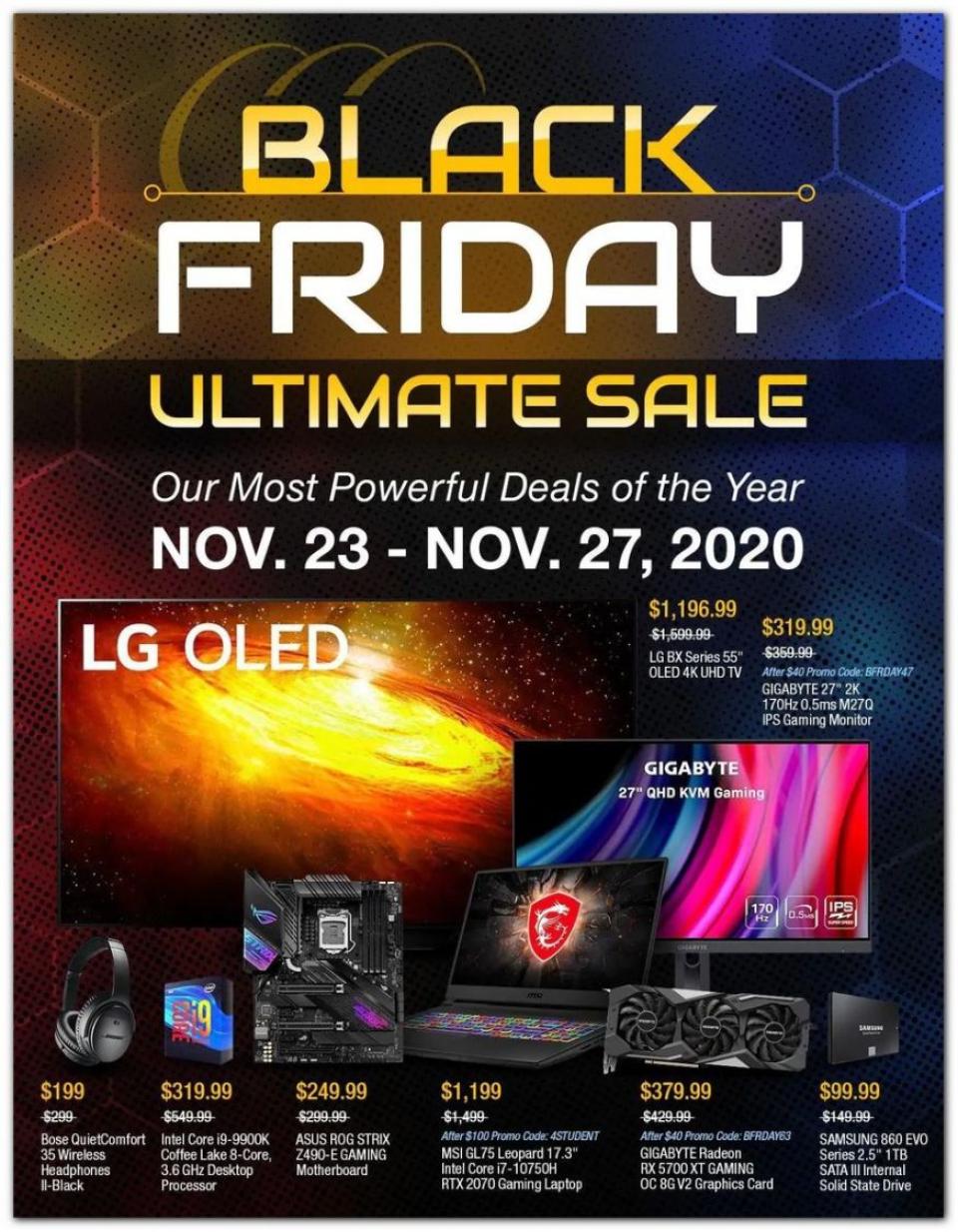 Newegg Black Friday Ad 2020 Ultimate Sale WeeklyAds2