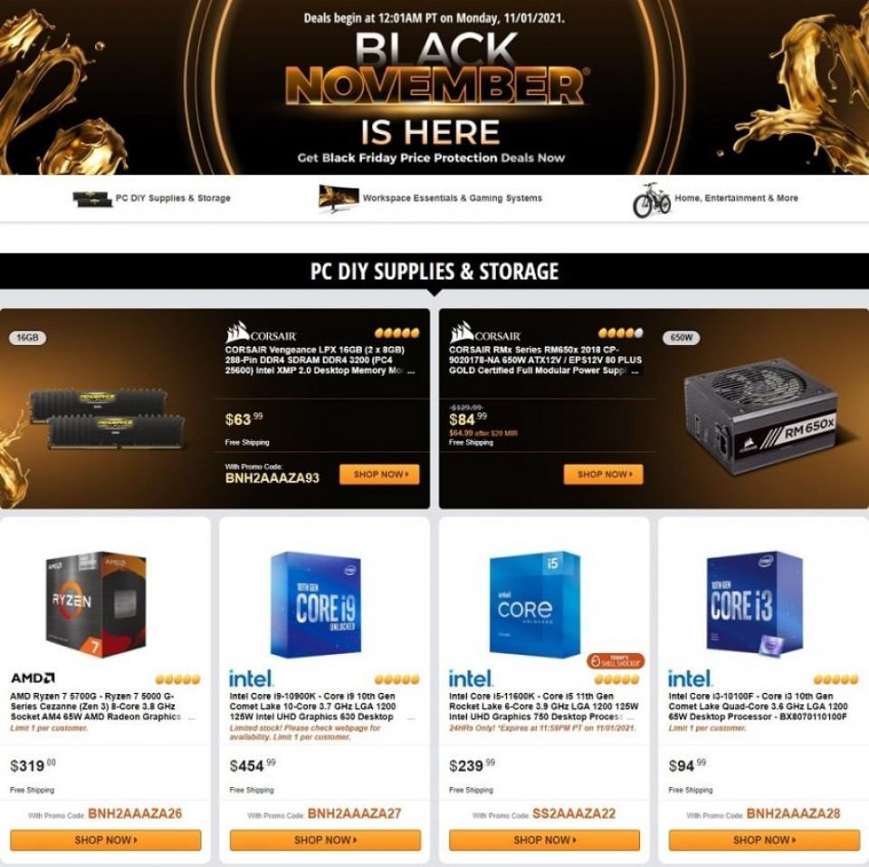 Newegg Pre Black Friday Ad 2021 WeeklyAds2