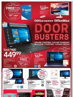 Office Depot Black Friday 2017