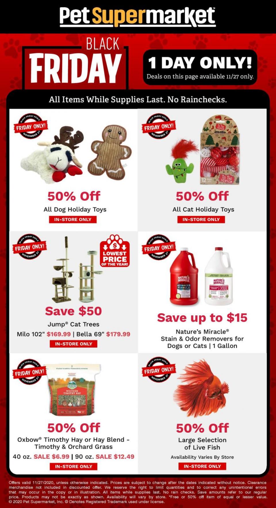 Pet Supermarket Black Friday Ad 2020 WeeklyAds2