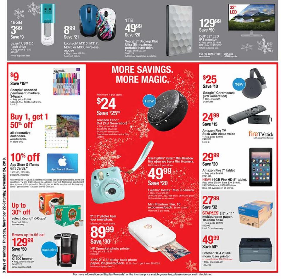 Staples Black Friday Ad 2018 WeeklyAds2