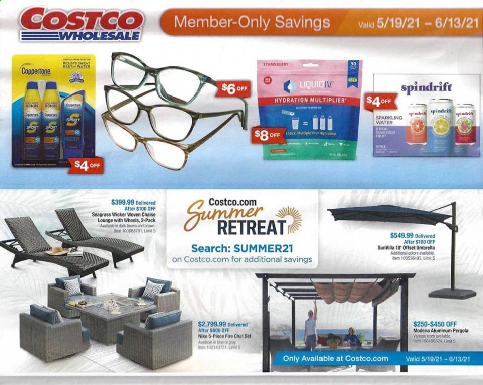 Costco Ad May 19 Jun 13, 2021 WeeklyAds2