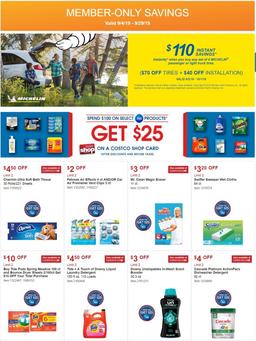 Costco Ad Sep 4 - 29, 2019