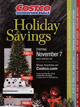Costco Black Friday Ad 2019