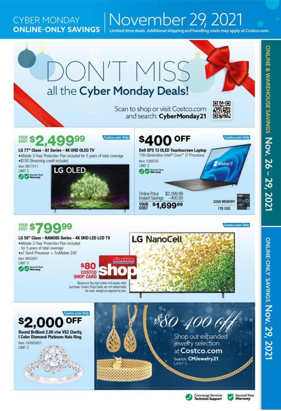 Costco Cyber Monday Ad 2021 Weeklyads2 