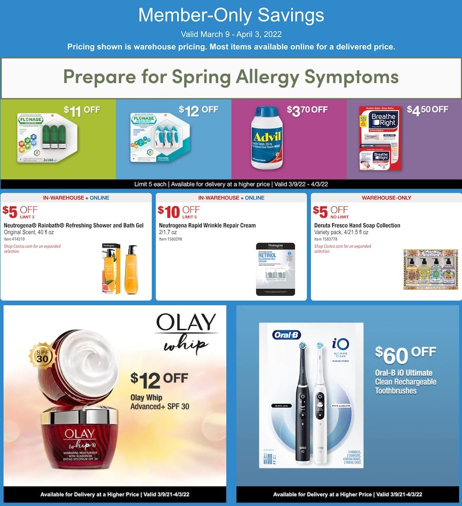 Costco Weekly Ad Mar 9 Apr 3, 2022 WeeklyAds2