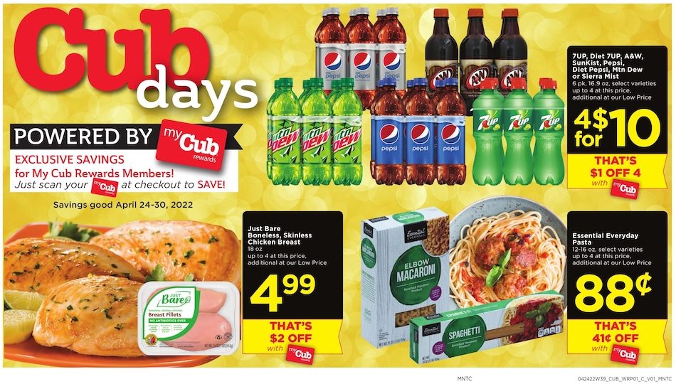 Cub Foods Ad Apr 24 30, 2022 WeeklyAds2