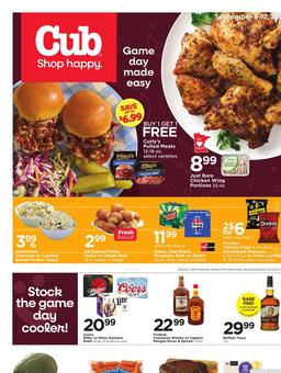 Cub Foods Ad Weekly Savings September 6 - 12, 2026