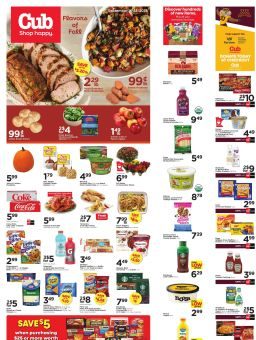 Cub Weekly Savings September 16 - 22, 2026