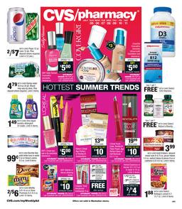 CVS Weekly Ad 7/06/2015 Summer Products