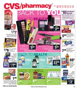 CVS Weekly Ad 8/9 - 8/15 2015