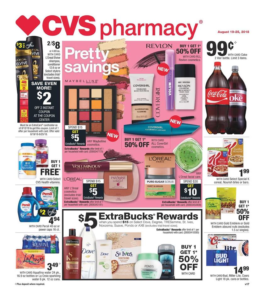 CVS Weekly Ad Aug 19 25, 2018 WeeklyAds2