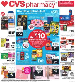 CVS Weekly Ad Aug 23–29, 2020