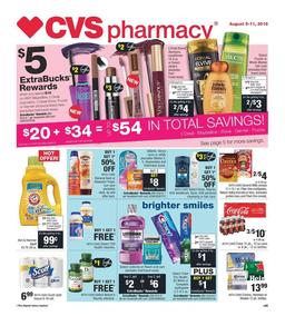 CVS Weekly Ad Aug 5–11, 2018